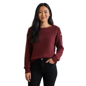 Veronica Beard Chase Sweater Alpaca Wool Nylon Blend Size Small